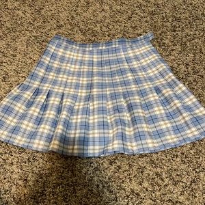 Urban outfitters plated skirt in blue